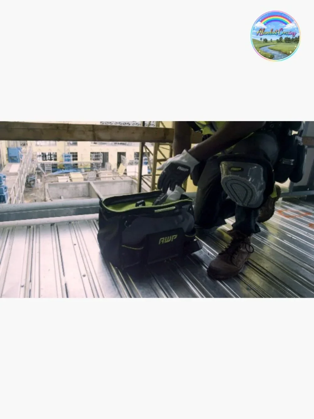 Rugged Tool Backpack 600D Polyester Waterproof Base 23 Pockets Padded Straps